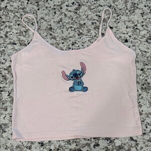 Disney White Cotton Blend Top